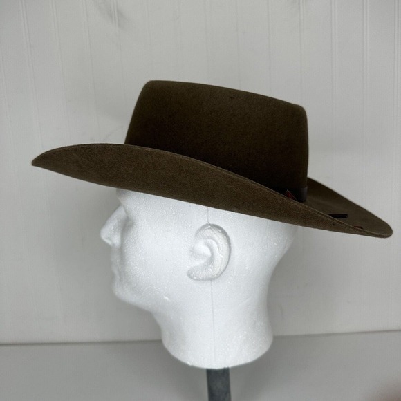 The Austalian Outback Collection “JACKEROO” Hat Brown Size: 6⅞ (55 Metric) - Picture 1 of 14